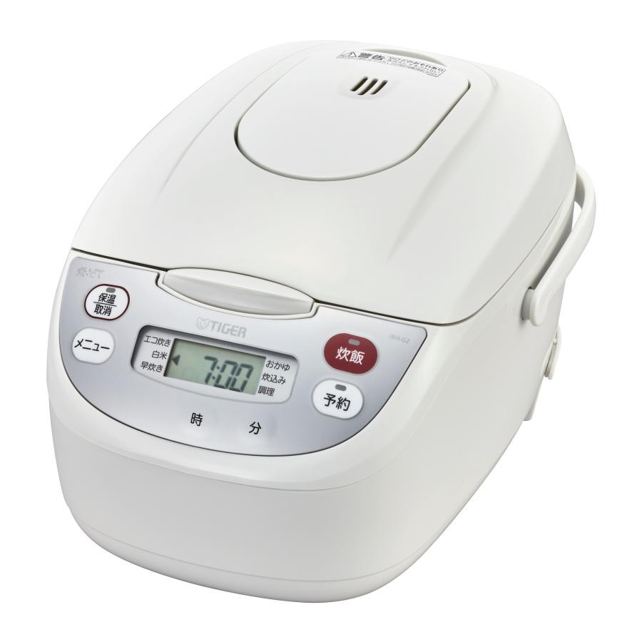 TIGER タイガー魔法瓶 炊飯器 JBH-G102-W ホワイト 4904710429082