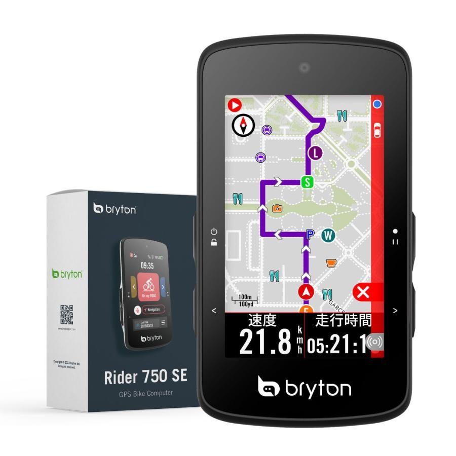 bryton ブライトン GPS サイクルコンピューター Rider 750 SE 本体のみ 4718251593221