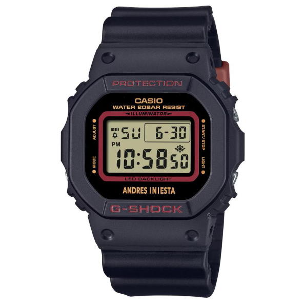 CASIO カシオ G-SHOCK アンドレス・イニエスタ選手シグネチャーモデル DW-5600AI-1JR 4549526374395