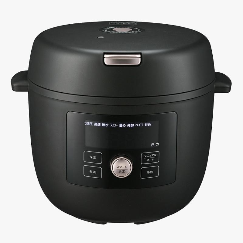 TIGER タイガー魔法瓶 電気圧力鍋 TIGER COOKPOT COK-B400-KM マットブラック 4904710442326