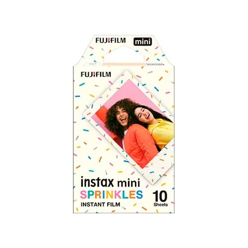 FUJIFILM チェキ インスタントフィルム カラー instax mini SPRINKLES スプリンクルズ 1パック 10枚入 4547410541700
