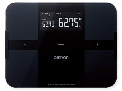 OMROM オムロン カラダスキャン HBF-255T-BK ブラック 4975479414824