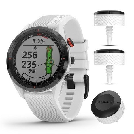 GARMIN ガーミン ゴルフナビ Approach S62 White CT10同梱版　0753759262808