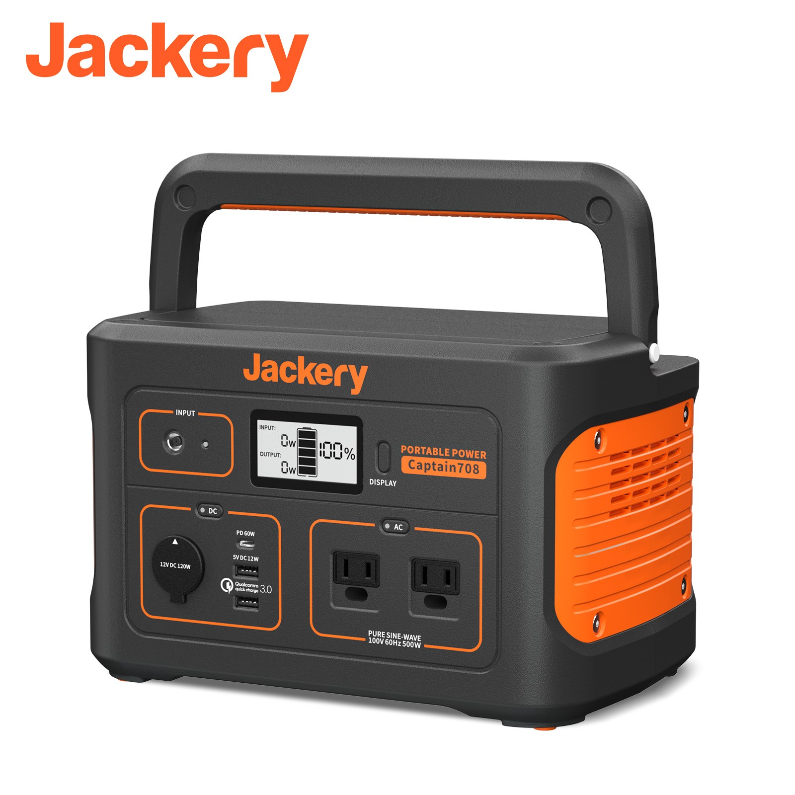 Jackery  ジャクリ ポータブル電源 708 0850027220376