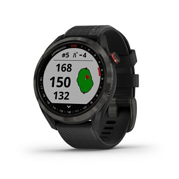 GARMIN ガーミン ゴルフナビ GPS Approach S42 [Black/Carbon Gray] 0753759273149