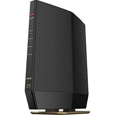 バッファロー BUFFALO AirStation WSR-5400AX6S/DMB マットブラック 4981254058763