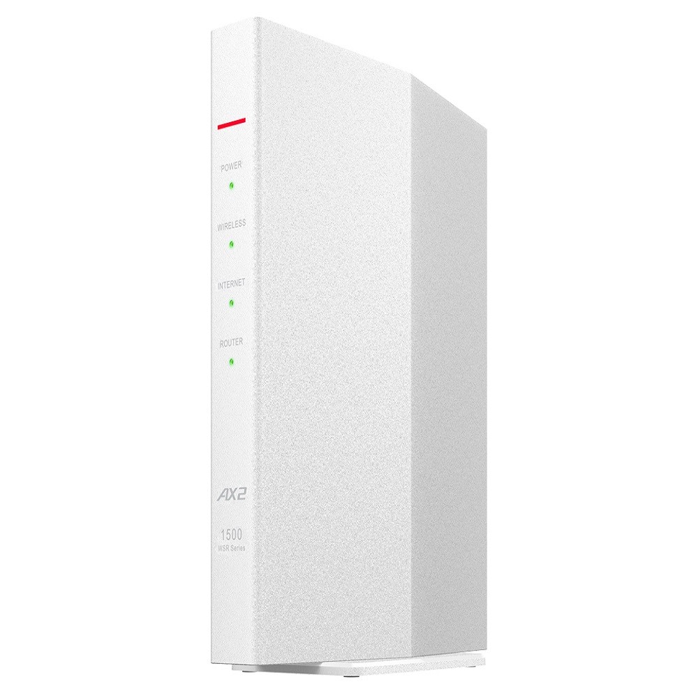 BUFFALO Wi-Fiルーター ホワイト WSR-1500AX2S-WH
