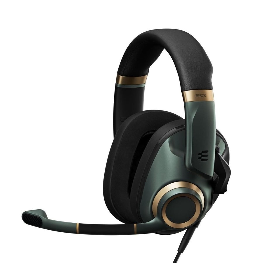 EPOS 密閉型ゲーミングヘッドセット H6PRO CLOSED RACING GREEN 5714708007708