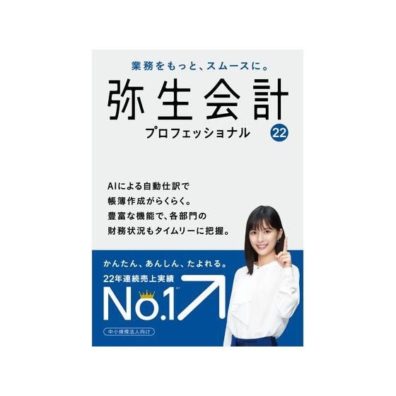 弥生会計 22 プロフェッショナル 通常版 消費税法改正対応 4956647075313
