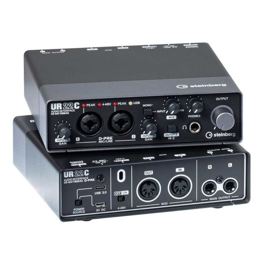 スタインバーグ Steinberg USB3.0 オーディオインターフェイス UR22C 4957812634311