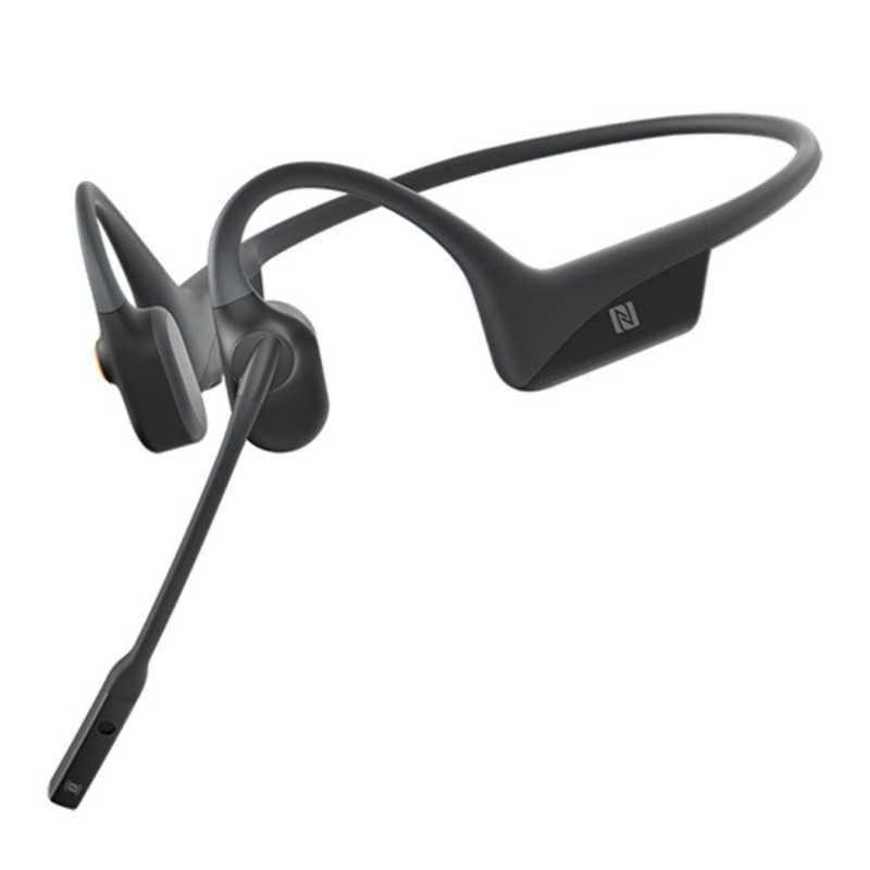 AfterShokz OpenComm AFT-EP-000026 スレートグレー 骨伝導ヘッドセット 4512223690044