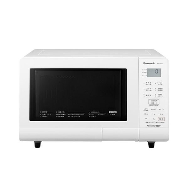 Panasonic パナソニック オーブンレンジ エレック NE-T15A4-W 4549980441336