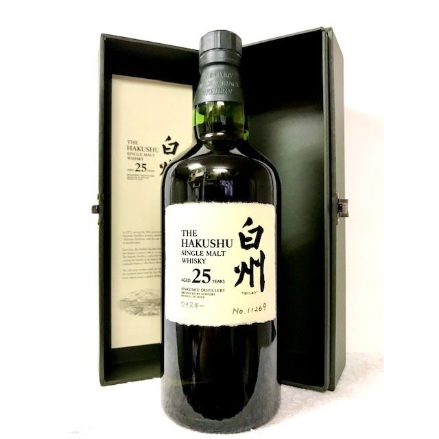 サントリー シングルモルトウイスキー白州 25年 700ml 4901777170834
