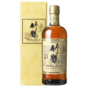 ニッカ 竹鶴 21年 43% ピュアモルト 700ml 4904230104568