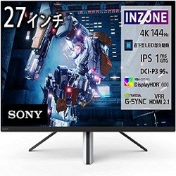SONY ソニー ゲーミングモニター INZONE M9 SDM-U27M90 4K 27インチ 4548736140523