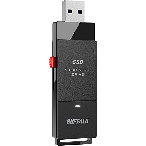 バッファロー SSD 外付け 1.0TB コンパクト ポータブル 4981254057858