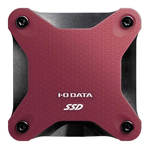 アイ・オー・データ ポータブルSSD 480GB ワインレッド SSPH-UT480R 4957180142722