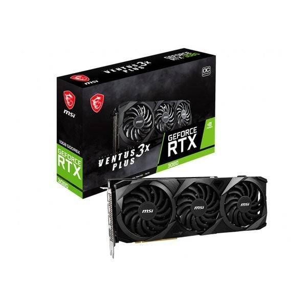 MSI GeForce RTX 3080 VENTUS 3X PLUS 10G OC LHR グラフィックスボード VD7850