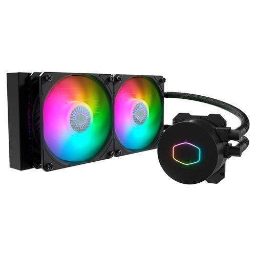 Cooler Master MasterLiquid ML240L V2 ARGB 簡易水冷CPUクーラー MLW-D24M-A18PA-R2 FN1402