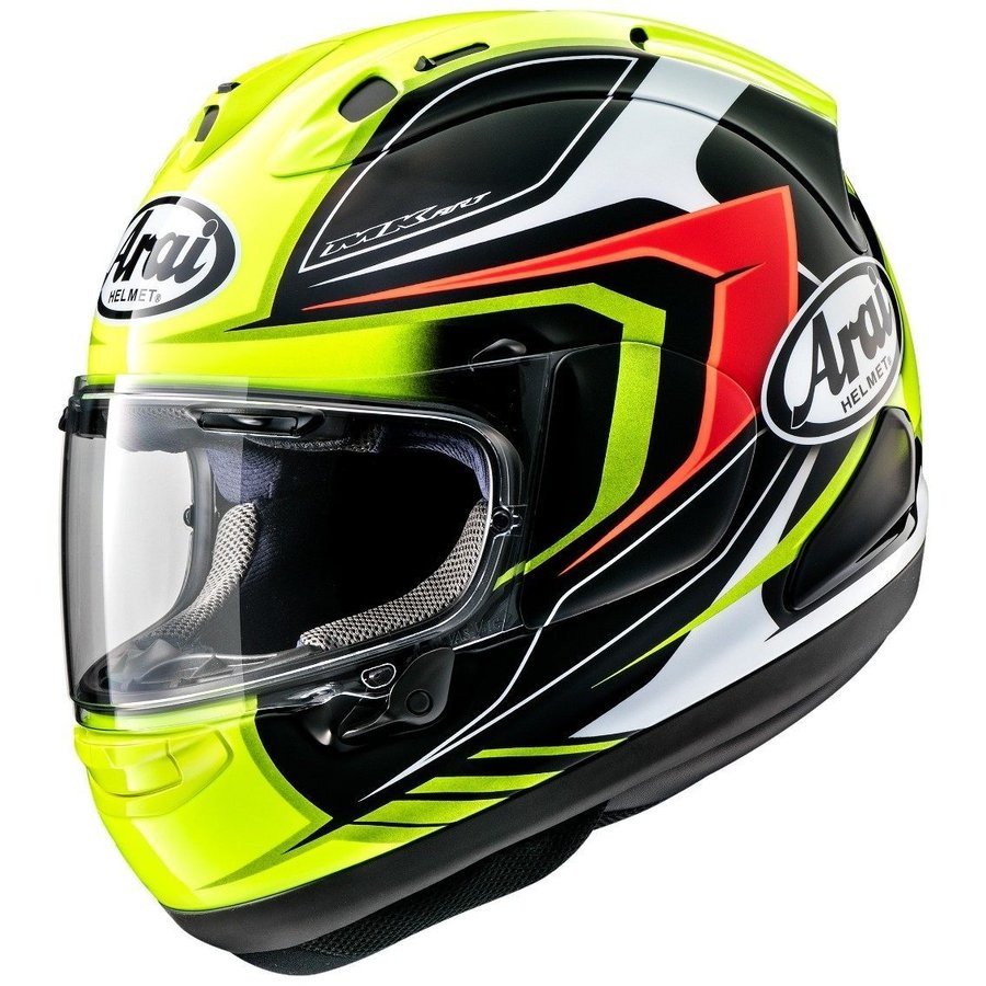 ARAI アライ RX-7X MAZE オートバイ用ヘルメット イエロー サイズ 61-62 4530935546466