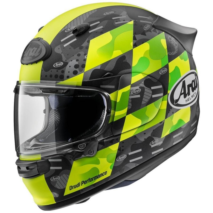 アライ Arai バイクヘルメット フルフェイス ASTRO GX CHECKER イエロー AGX-CHYE-61 4530935613625
