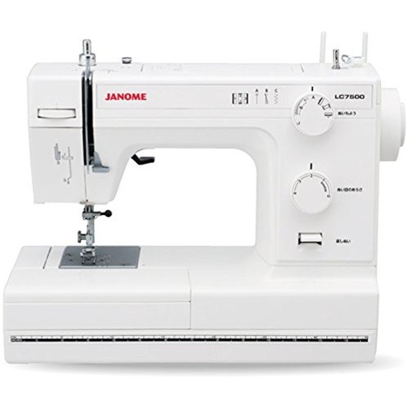JANOME ジャノメ ミシン LC-7500 ホワイト