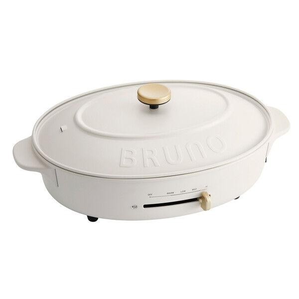 BRUNO ブルーノ ホットプレート crassy BOE053-WH ホワイト 4514499167268