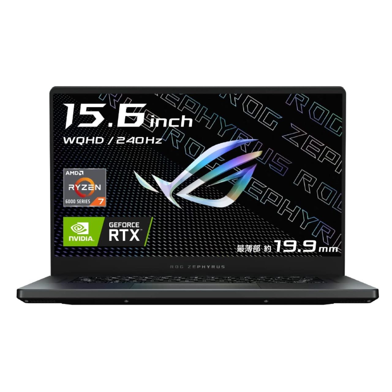 ASUS ノートPC R.O.G. ZEPHYRUS GA503RW-R76R3070TEG エクリプスグレー 0195553809986