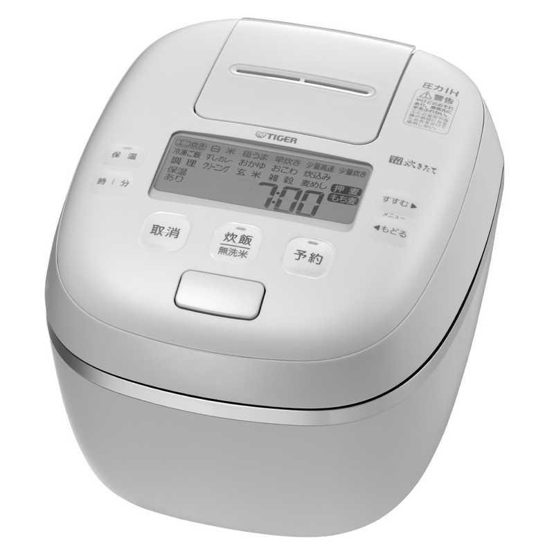 タイガー魔法瓶 TIGER 炊飯器  炊きたて ご泡火炊き JPI-X100-WX タルクホワイト 4904710437698