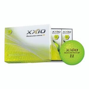 DUNLOP ダンロップ ゴルフボール XXIO REBOUND DRIVE2 2023年モデル ライムイエロー 4907913351662