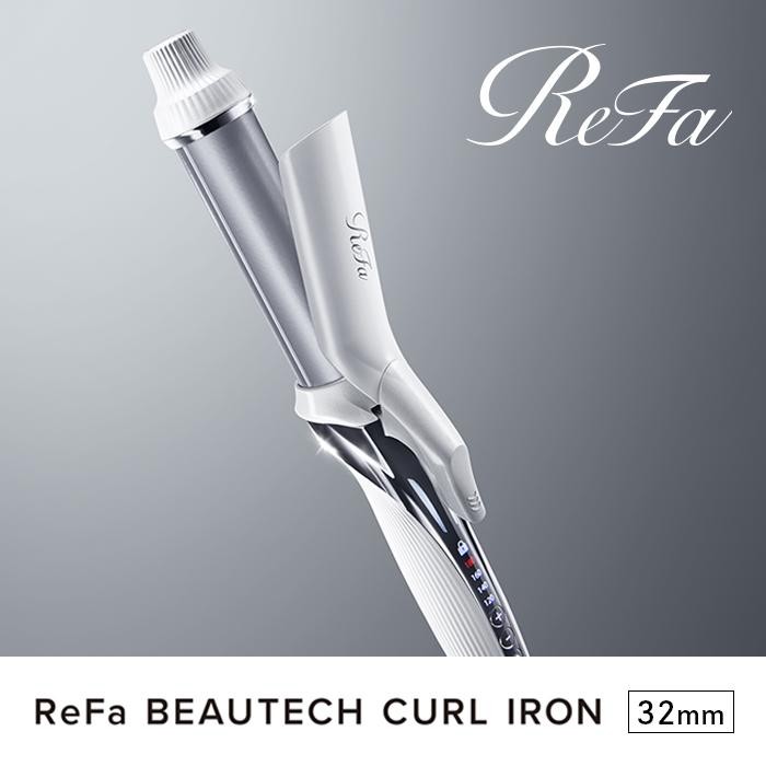 MTG ReFa リファ カールアイロン プロ 32mm RE-AW02A ホワイト  4974011801955