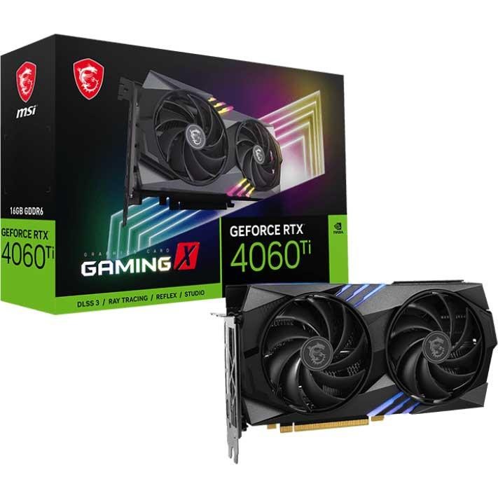 MSI グラフィックスボード GeForce RTX 4060 Ti GAMING X 16G VD8622 0824142332245