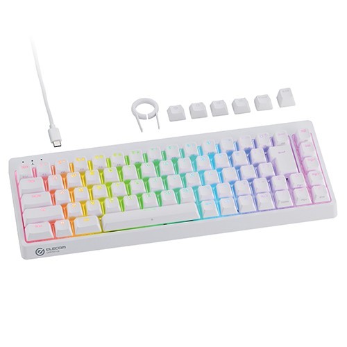 ELECOM エレコム キーボード TK-VK600AWH 4549550299206