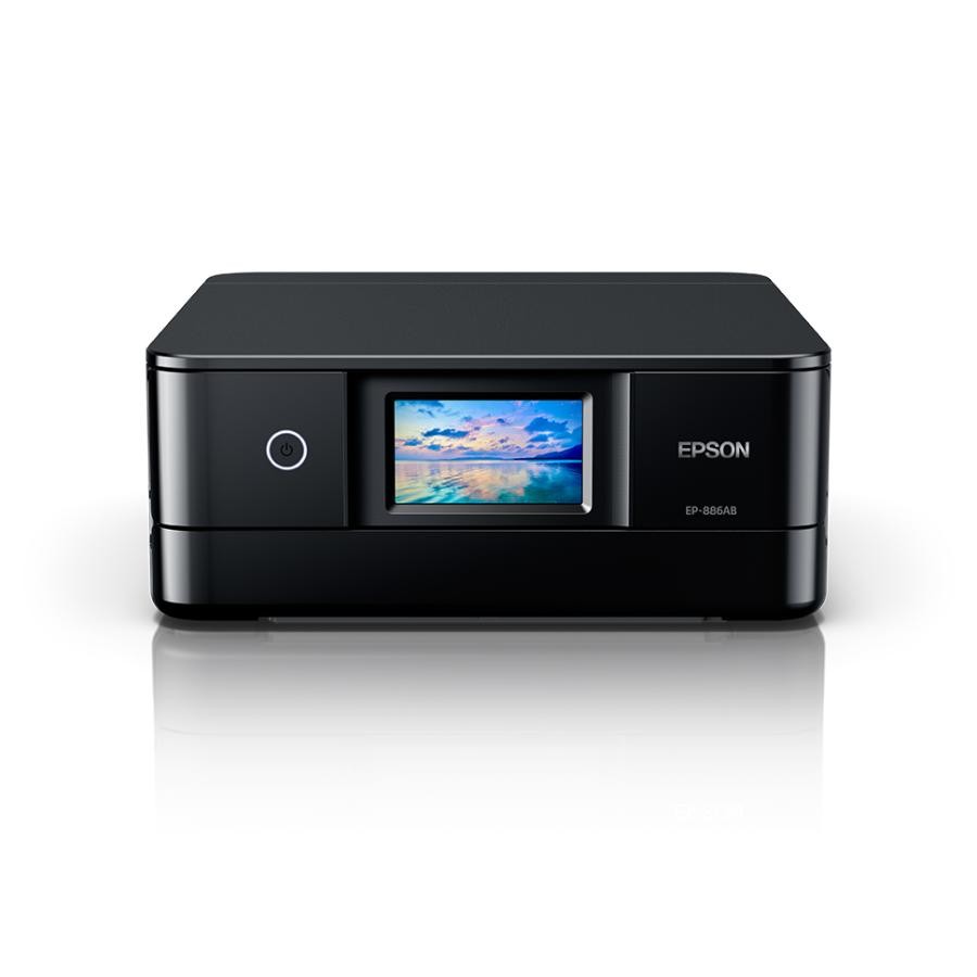 EPSON エプソン カラーインクジェット複合機 Colorio EP-886AB ブラック 4988617498075
