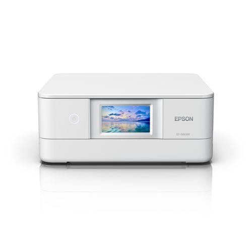 EPSON エプソン カラーインクジェット複合機 Colorio EP-886AW ホワイト 4988617498082