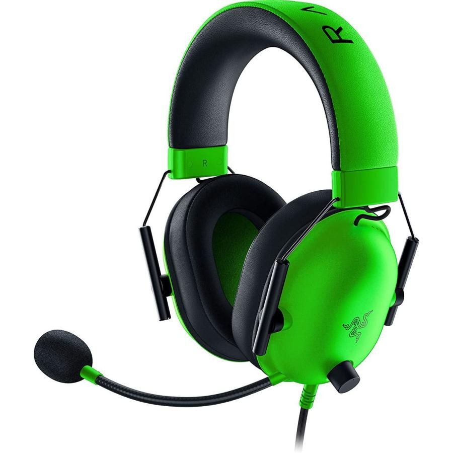 Razer レイザー ヘッドセット BlackShark V2 X グリーン 4571585634479