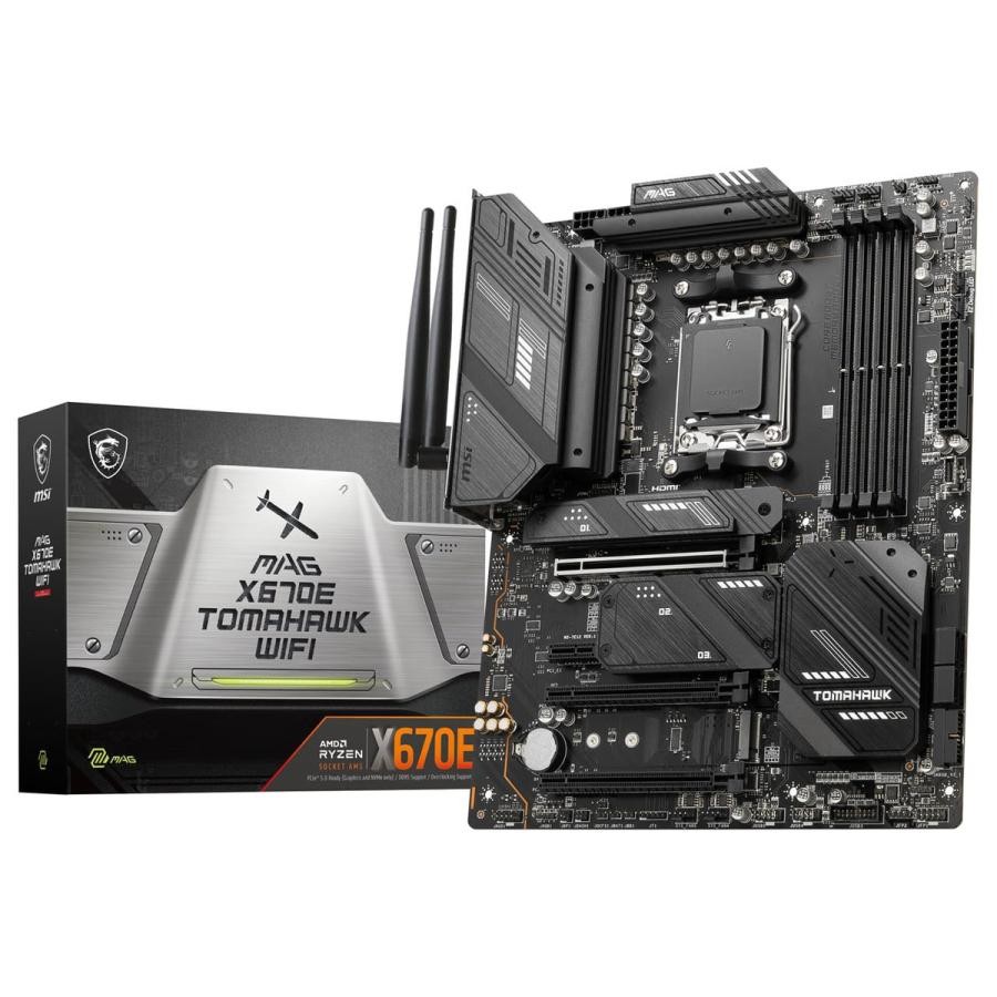 MSI マザーボード MAG X670E TOMAHAWK  7000 シリーズ 4526541045837