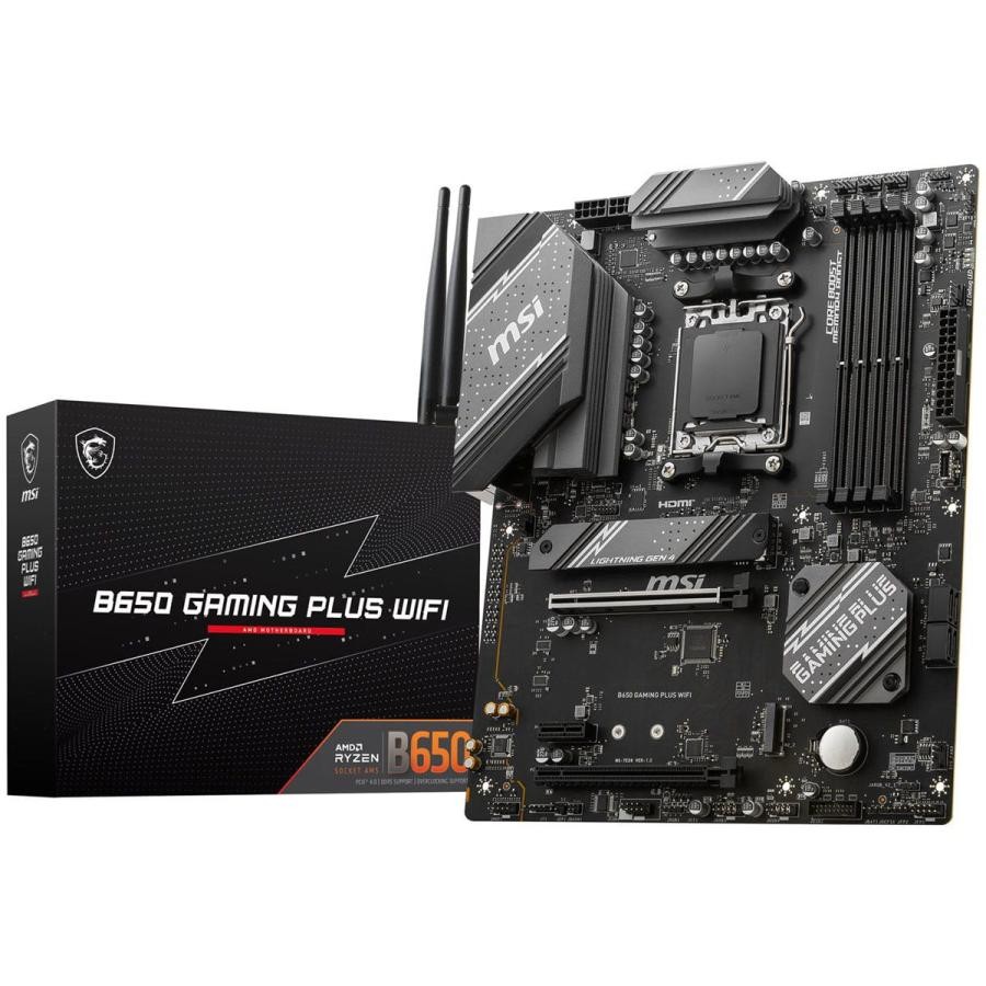 MSI マザーボード B650 GAMING PLUS WIFI MB5909 4526541046155