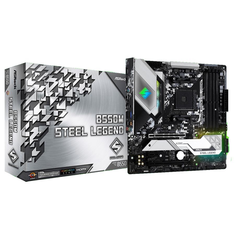 ASRock マザーボード B550M Steel Legend 4710483931505