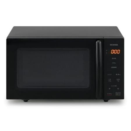 アイリスオーヤマ 電子レンジ 18L PMG-F188-B ブラック 4967576679473