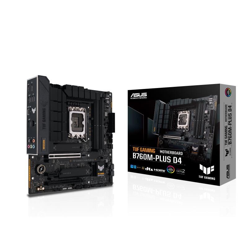 ASUS エイスース  マザーボード Micro ATX TUF GAMING B760M-PLUS D 0197105005327