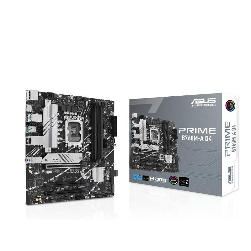 ASUS エイスース  マザーボード PRIME B760M-A D4 0195553984041