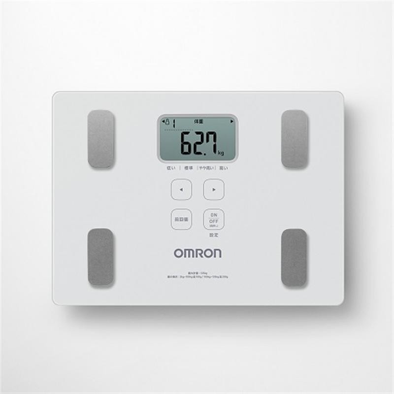 OMRON  オムロン 体重体組成計  カラダスキャン HBF-235-JW  ホワイト 4975479419034