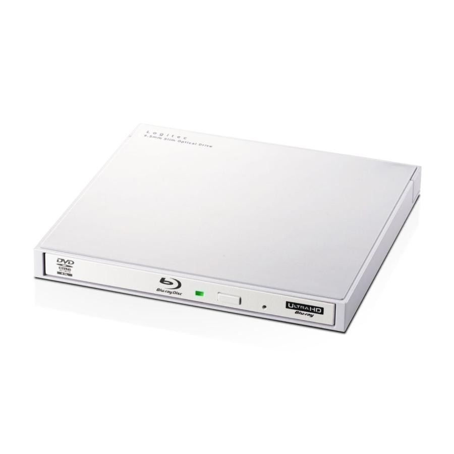 ELECOM エレコム 外付け Blu-rayドライブ LBD-PWA6U3LWH ホワイト 4580333595801