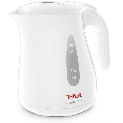 T-FAL ティファール 電気ケトル ジャスティンプラス490 1.2L KO4901JP ホワイト 3045387241483