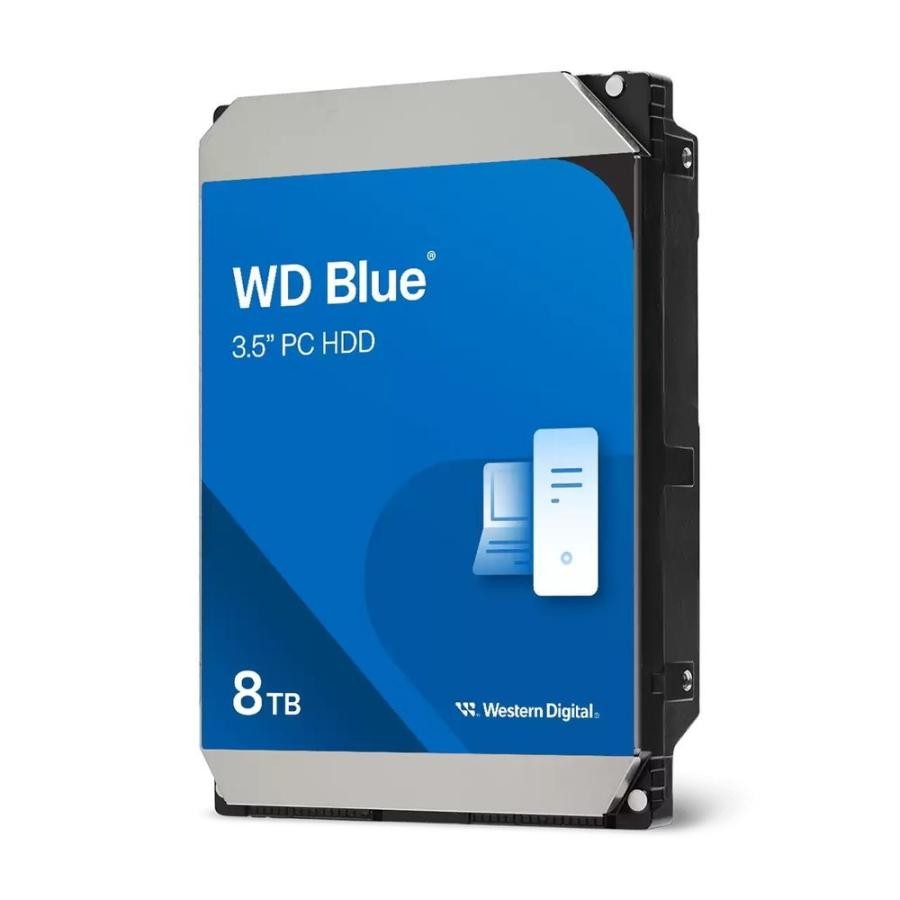 Western Digital ウエスタンデジタル 内蔵HDD  8TB  WD Blue SATA3 6Gbps 3.5インチ WD80EAAZ 0718037898346